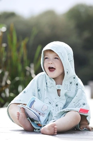 Done by Deer Sea Ponczo Kąpielowe Mustard