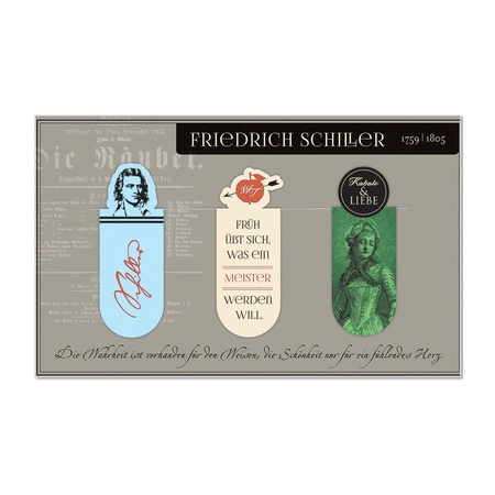 Zakładki magnetyczne - Friedrich Schiller