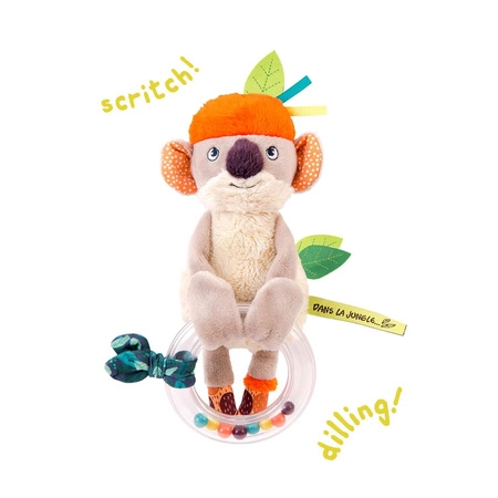 Grzechotka z koralikami koala KOCO 668007