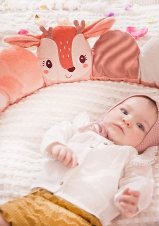 LILLIPUTIENS Aktywizujący ochraniacz do łóżeczka Sarenka Stella 0 m+