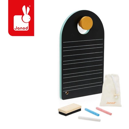 Przenośna dwustronna tablica z akcesoriami 3+, Janod