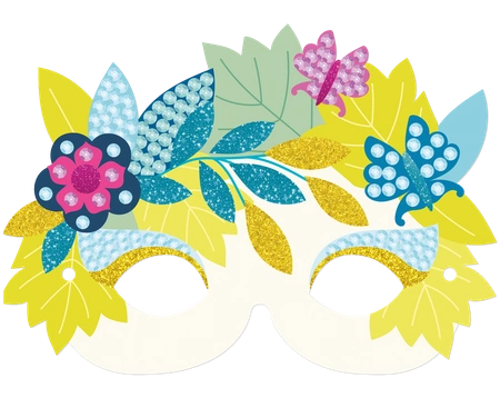 Auzou Zestaw do zdobienia "Cekinowe maski" 506182