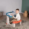 SMOBY Stolik z Tablicą Do Rysowania Biurko z Ławką + 12 akcesoriów