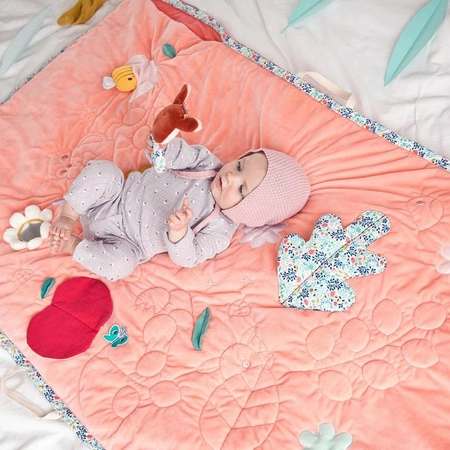 LILLIPUTIENS Aktywizująca mata do zabawy i śpiwór 2w1 Sarenka Stella 0 m+