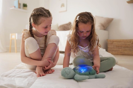 Cloud b® Tranquil Turtle™ Żółw podwodny zielony - Lampka i pozytywka