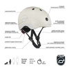 SCOOTANDRIDE Kask z odblaskami XXS-S dla dzieci 1-5 lat Ash Bear