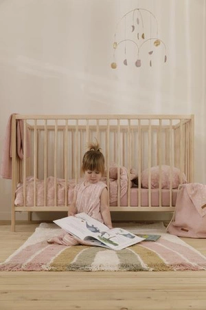 Little Dutch Dywan z różową tęczą 130 x 90 cm RU10210300