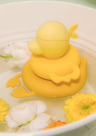 LILLIPUTIENS Silikonowa piramida do kąpieli Kaczorek Gaspard 12 m+