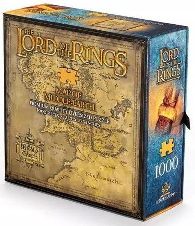 puzzle Władca Pierścieni - Mapa Śródziemia (1000 elementów)