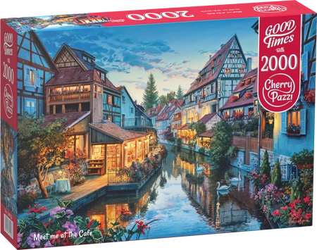 Puzzle 2000 CherryPazzi Meet me at the Cafe 50033
