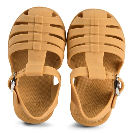 Liewood - Elastyczne sandały Bre 29 - Yellow mellow