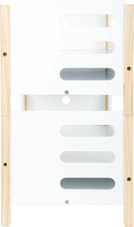 Drewniane łóżko piętrowe dla lalek 2w1 Little Button 11811-Small Foot, zabawki dla dziewczynek