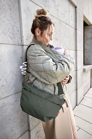 Lassig Green Label Torba dla mam Buggy Bum Bag dark olive