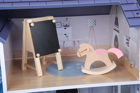 Domek dla lalek xxl Rezydencja Maya 28 el. Ecotoys