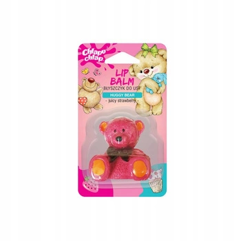 CHLAPU CHLAP MIŚ PRZYTULAK BŁYSZCZYK DO UST SOCZYSTA TRUSKAWKA 1,8G