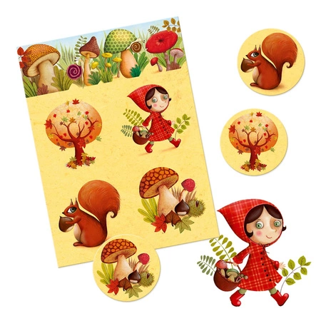 Gra edukacyjna loto 4 PORY ROKU DJ08123