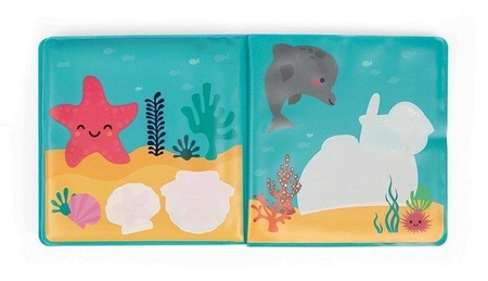 Magiczna książeczka do kąpieli Pod wodą 10 m+, Janod