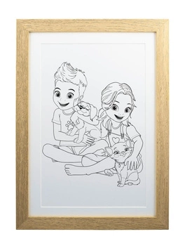 Ramka na 50 rysunków FK013