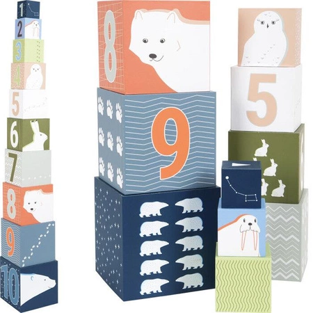 Kostki do układania wieża Arktyka Small Foot 12441