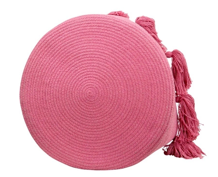 Lorena Canals Kosz dekoracyjny Tassels Fuchsia