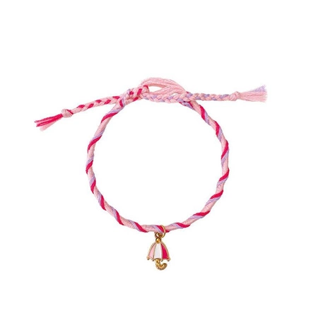 Zestaw kreatywny do tworzenia biżuterii Tęczowe bransoletki 30 szt. 8+, Janod