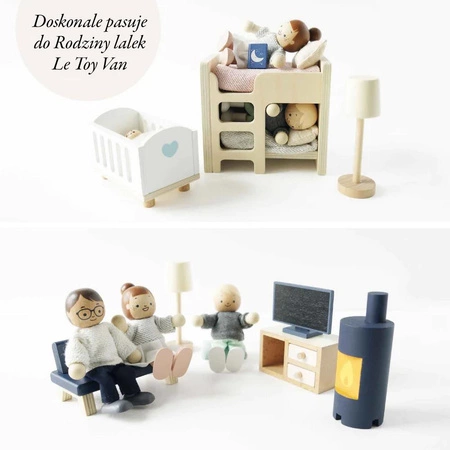 Zestaw mebli startowych, mebelki Le Toy Van