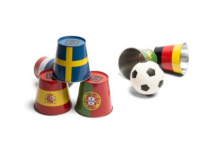 BS Toys, gra zręcznościowa Puszki piłkarskie