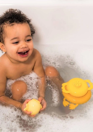 LILLIPUTIENS Silikonowa piramida do kąpieli Kaczorek Gaspard 12 m+