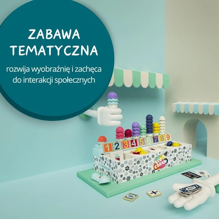 Lodziarnia – zabawa matematyczna 36 mies. + TOPBRIGHT