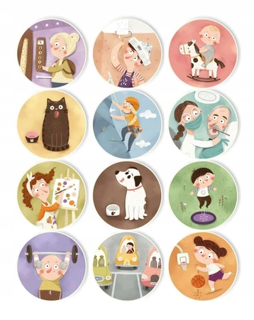 Logopedyczne memo języczkowe Pucio