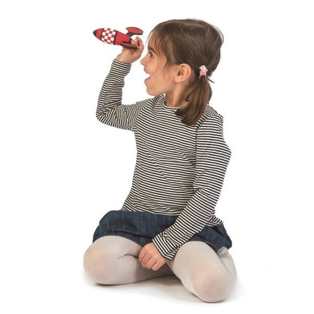 Drewniane rakiety kosmiczne, zabawka konstrukcyjna, Tender Leaf Toys