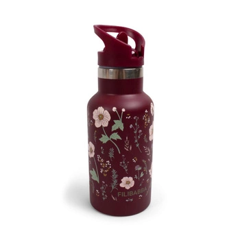 Filibabba Butelka na wodę ze stali nierdzewnej 350 ml Fall Flowers