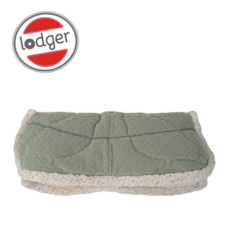 Lodger Polarowa mufka do wózka szałwiowa Fleece Elm