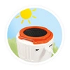 Lampka solarna-Latarka Bluetooth na kemping BN018