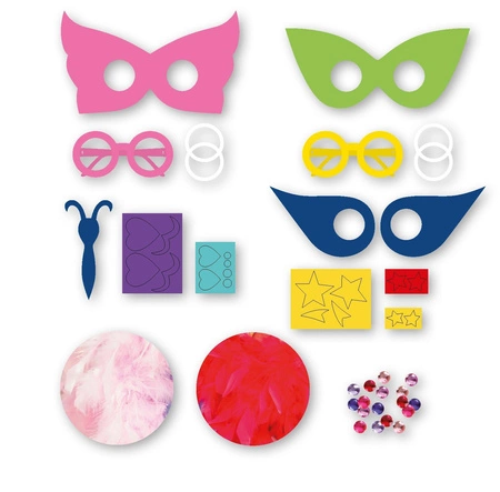 Zestaw artystyczny Apli Kids - Maski Karnawałowe
