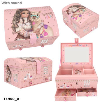 Szkatułka grająca na kod Top Model z lusterkiem 11900A