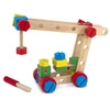 Zestaw mały konstruktor 4w1 auto samolot motor dźwig Melissa and Doug 15151-MD