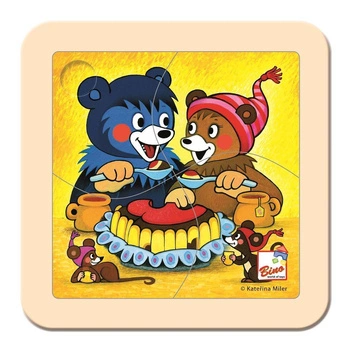 Puzzle dla malucha Baribal smakołyki