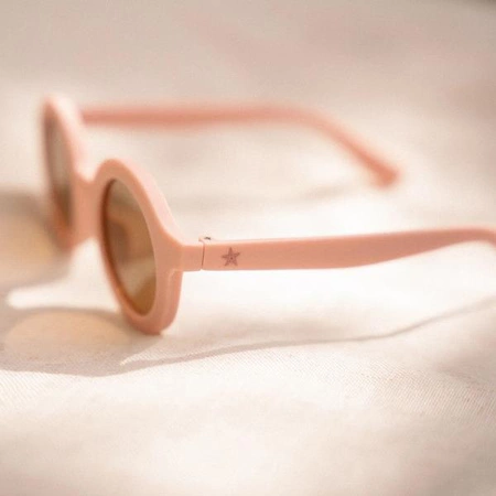 Little Dutch Okulary okrągłe Soft Pink