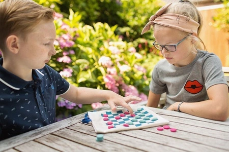 BS Toys, Podróżna gra 3w1 - warcaby, szachy, kółko i krzyżyk