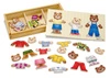 Drewniana układanka Ubierz Trzy Misie Melissa & Doug 13770
