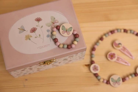 Little Dutch Biżuteria drewniana Flowers & Butterflies 121027