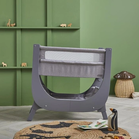 Shnuggle Łóżeczko Dostawne Air Lite Bedside Crib Grey