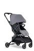 MINI by Easywalker Buggy TURN Kompaktowy wózek spacerowy z obrotowym siedziskiem 360° Soho Grey (z osłoną przeciwdeszczową w zestawie)
