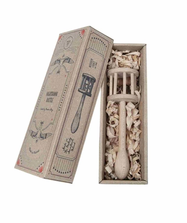 Drewniana Grzechotka Lelek