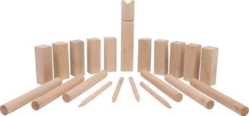 Gra Wikingów Kubb kręgle dla dzieci 4916 Small Foot