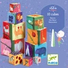 Ukladanka z klocków ZWIERZĘTA DJ08505