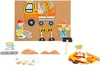 Przybijanka dla dzieci tablica korkowa Plac budowy 11573-Small Foot, zabawki kreatywne