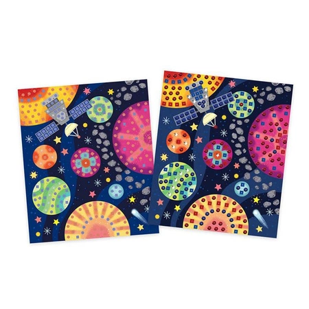 Multizestaw kreatywny Kosmiczne przygody 7+, Janod