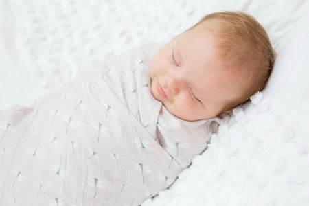 Lulujo Boho Kocyk Muślinowy Vintage Floral/Dragonfly 2szt